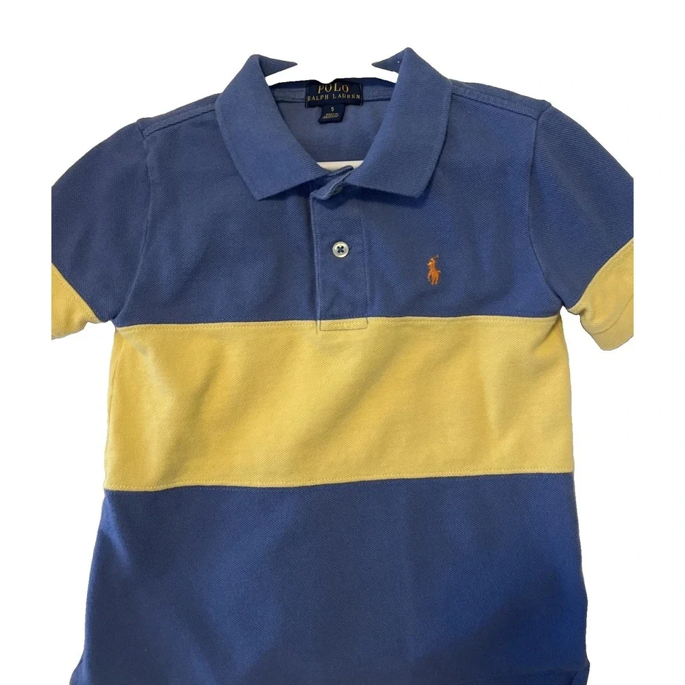 Ralph Lauren Polo  Boys Short Sleeve Shirt Size 5 Back To school