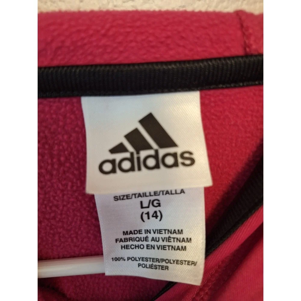 adidas girls hoodie