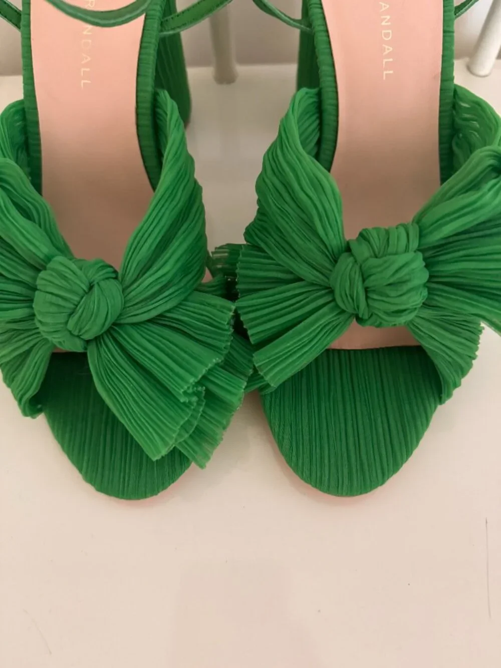 Loeffler Randall pleated knot