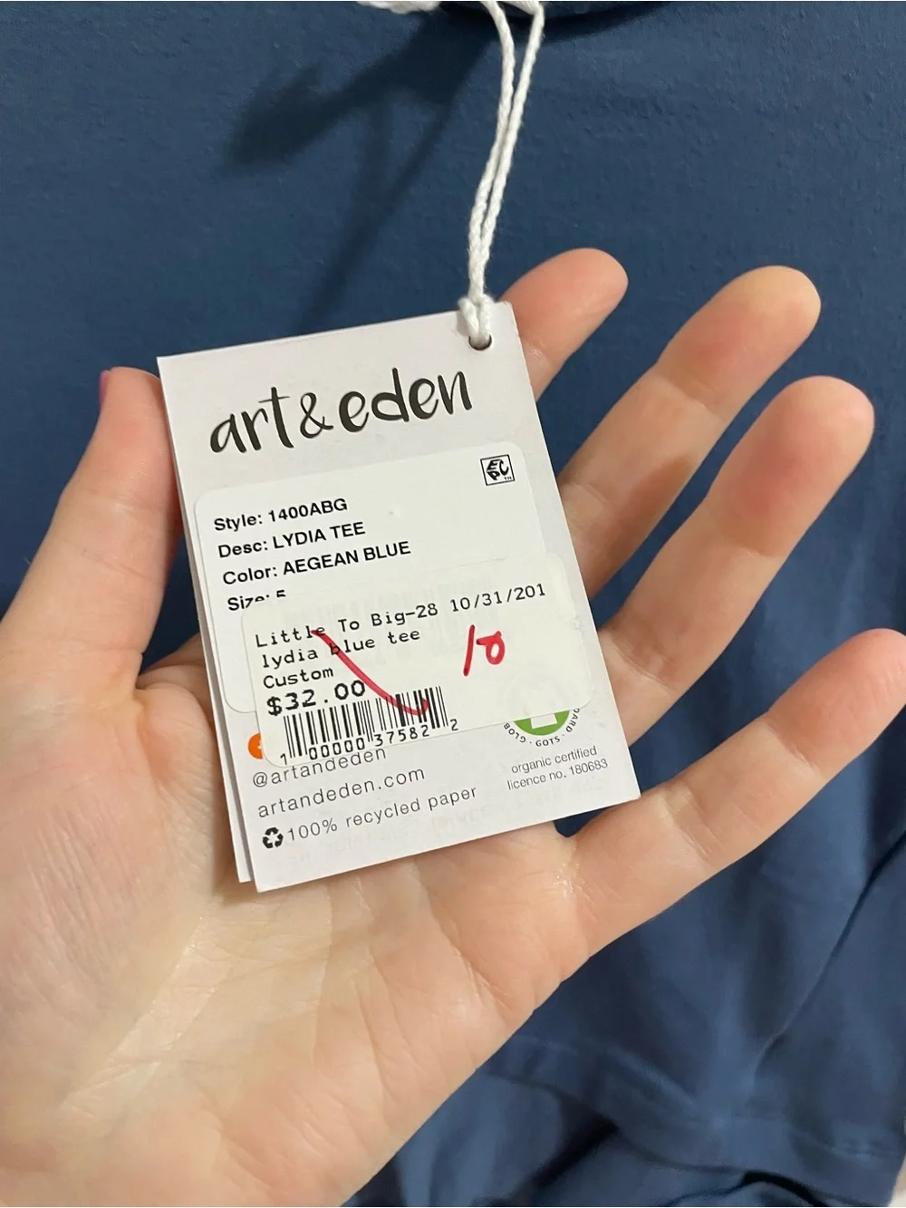 Art & Eden comfortable long