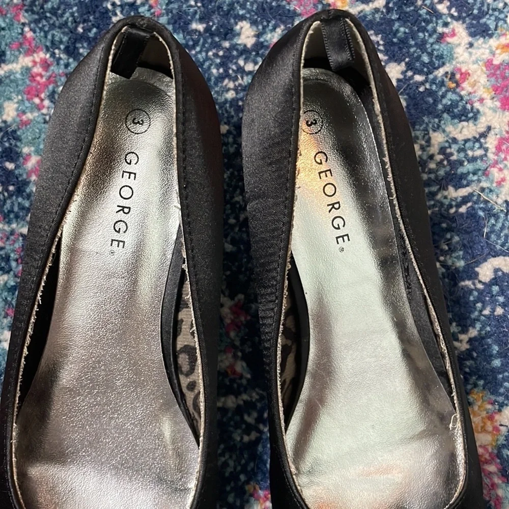 George satin slip