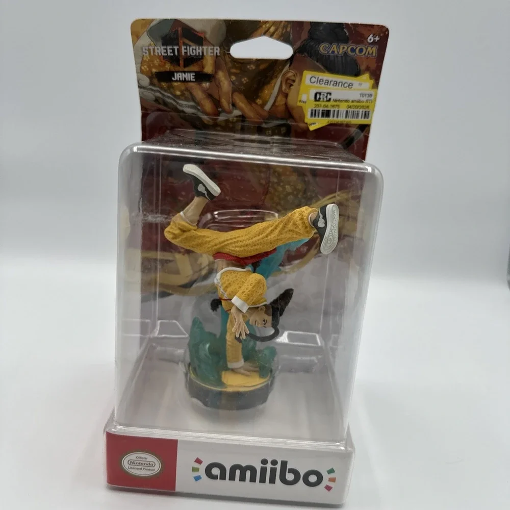 Nintendo Switch 2‎ Street Fighter 6 Jamie Amiibo Figure Capcom NEW