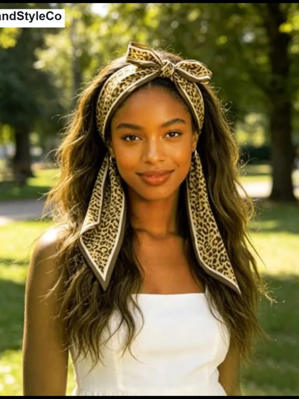 N/A birthdays polyester headscarf