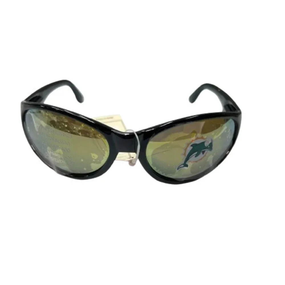 Miami Dolphins Sunglasses Polarized Solid Sport Frame NFL Official Merch