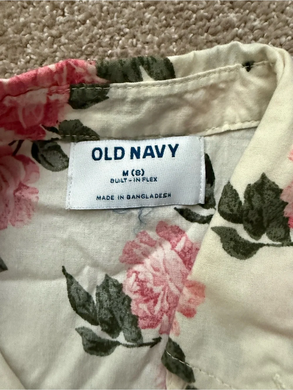 Old Navy add touch