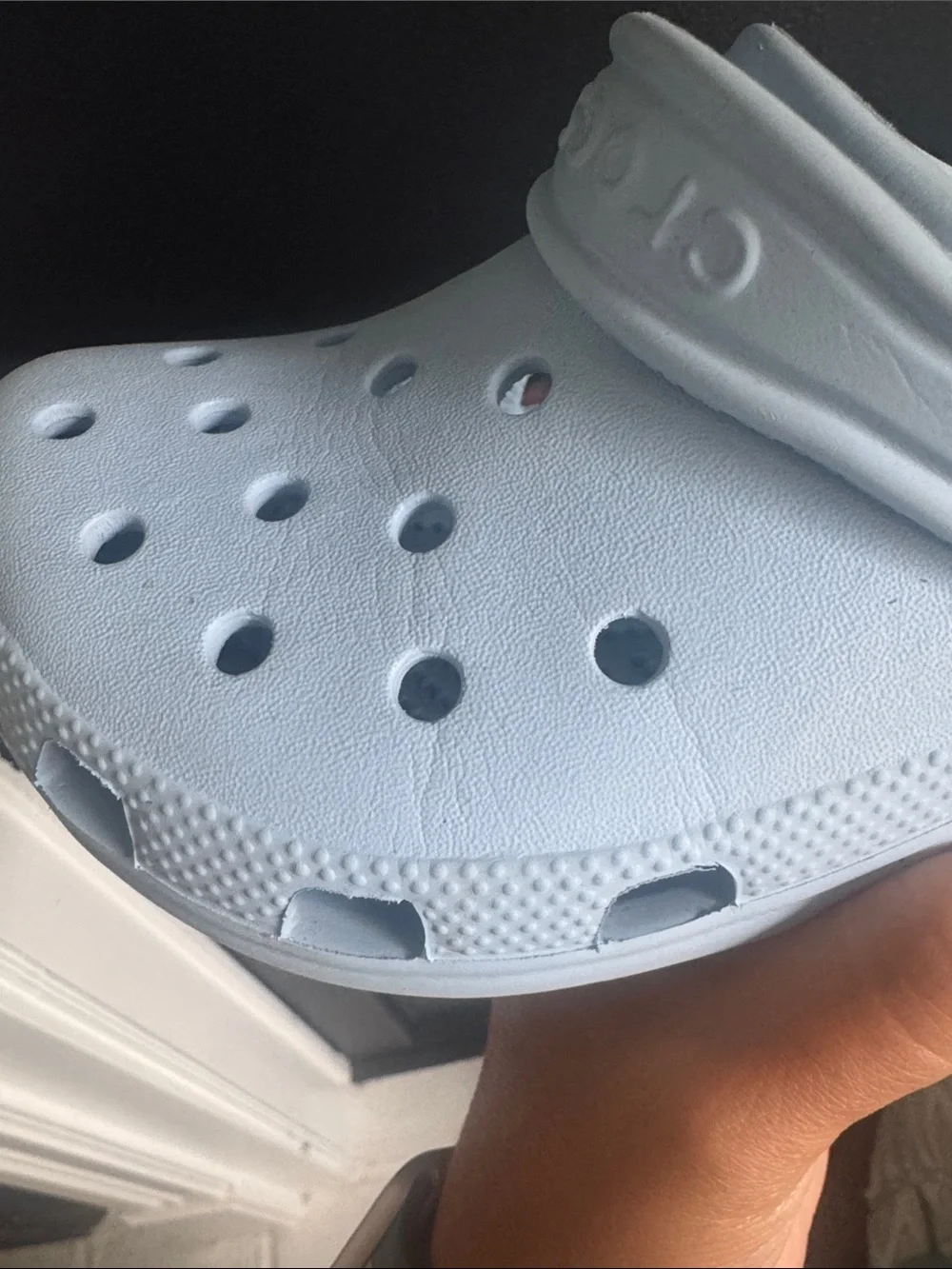 CROCS pale blue