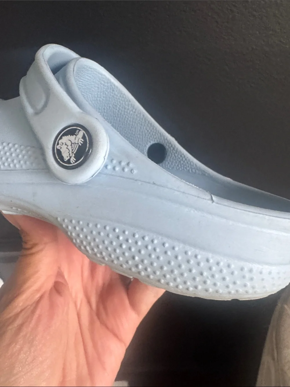 CROCS pale blue