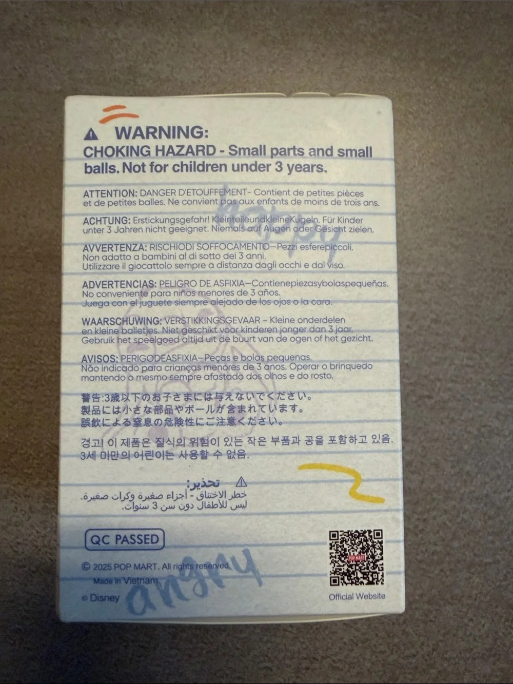 Stitch POP MART toy