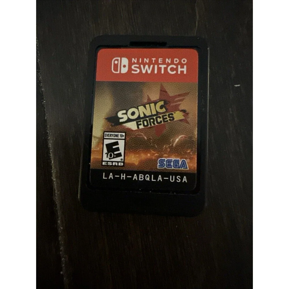 Sonic Forces Game Cartridge! Nintendo Switch! No Case