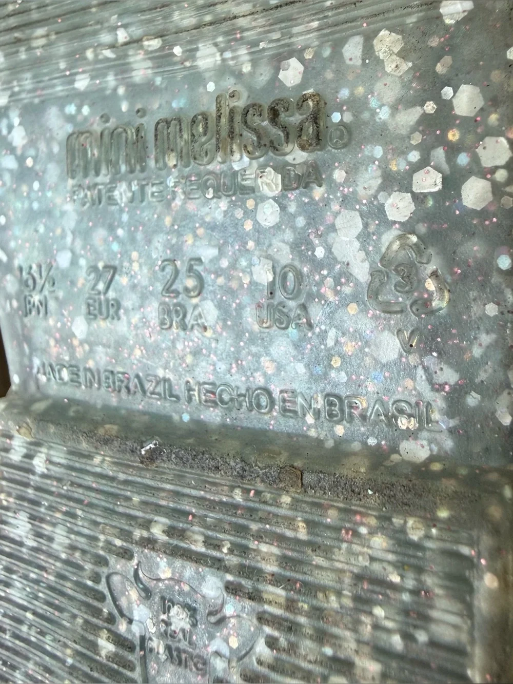Mini Melissa sparkly mini