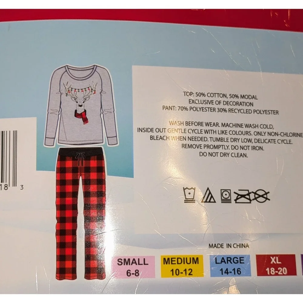 Holiday Time festive pajama