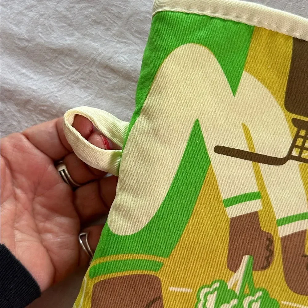Blue Q Oven Mitt Cook Bake I’ll Fry Anything