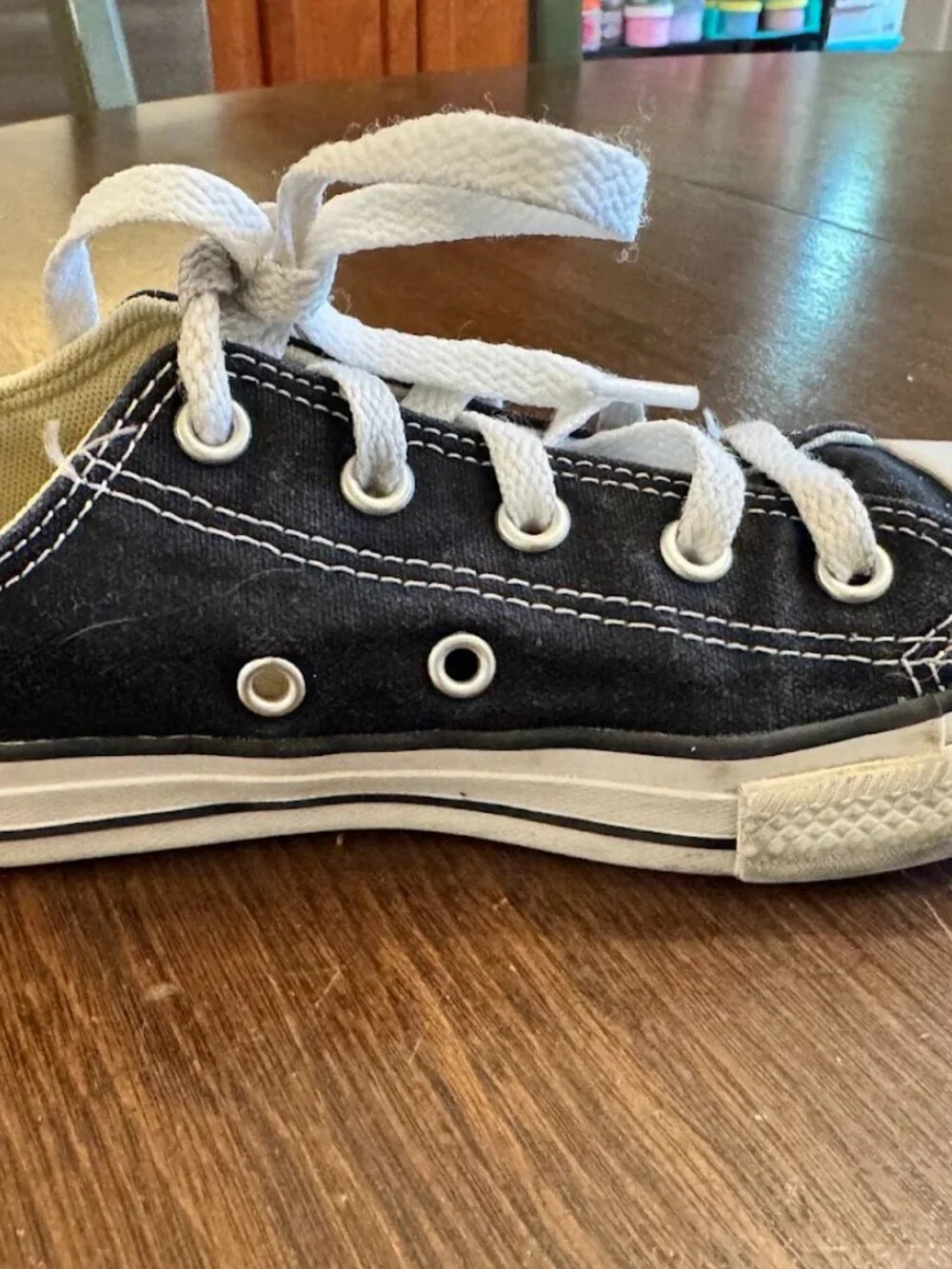 Converse white shoes