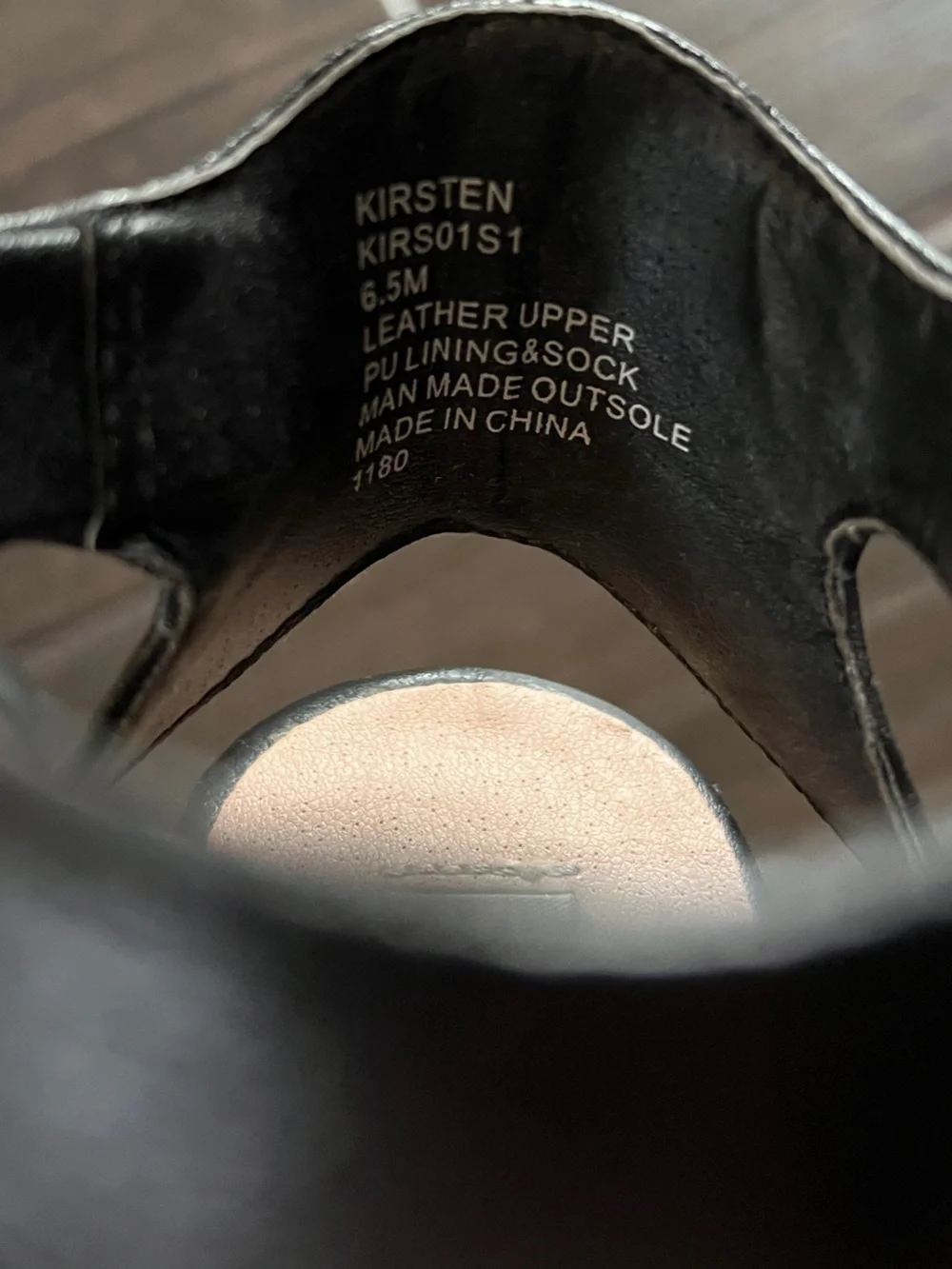 Steve Madden Black Kirsten Cork Platform Wedge Sandals
