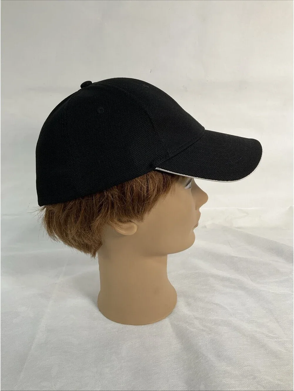 Apple Hat Quake City Caps Unisex OSFM Black Tech Corporate Promo Vintage