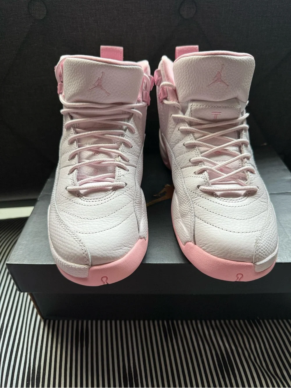 Nike Girls' High-Top Sneakers - Pink/Light Pink