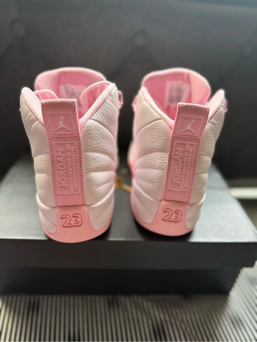 Nike Girls' High-Top Sneakers - Pink/Light Pink