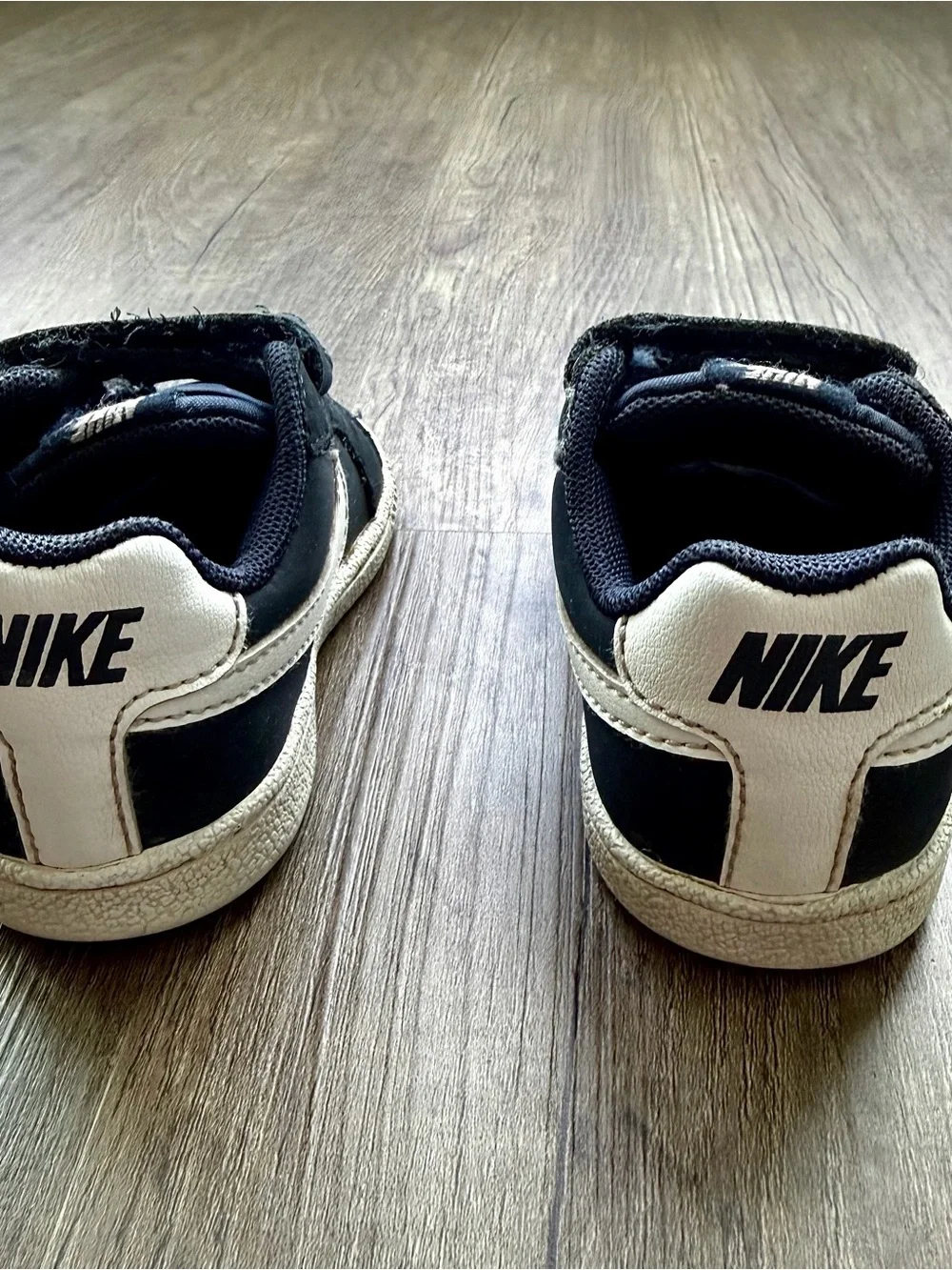 Nike Court Royale TDV Obsidian White Toddler Shoes Size 5C