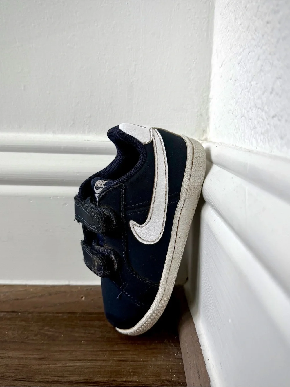 Nike Court Royale TDV Obsidian White Toddler Shoes Size 5C