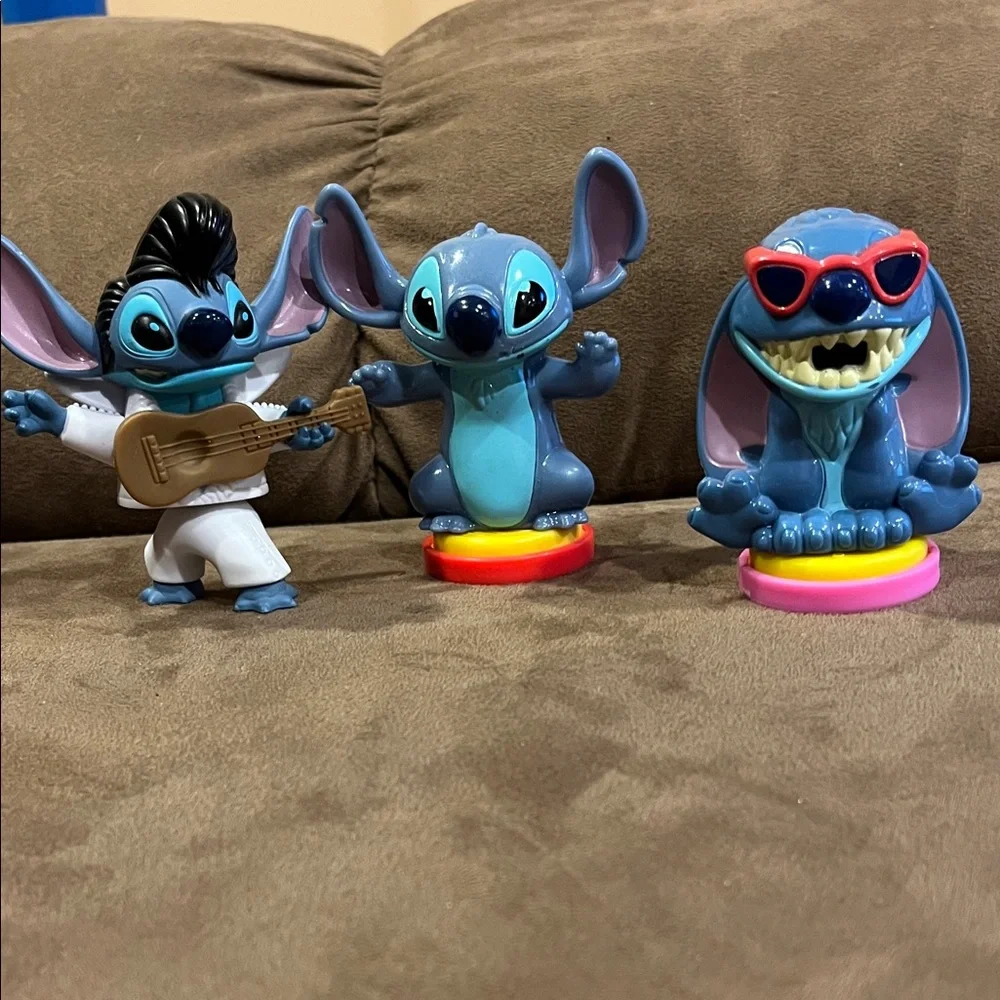 Stitch Figurine Set - Blue
