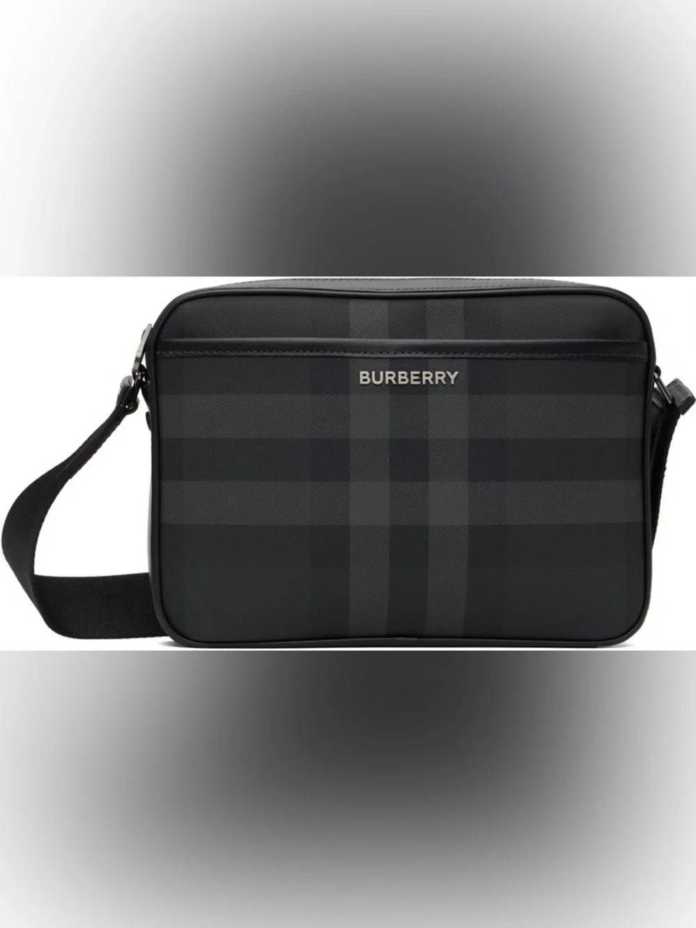 Burberry Black Check Crossbody Bag