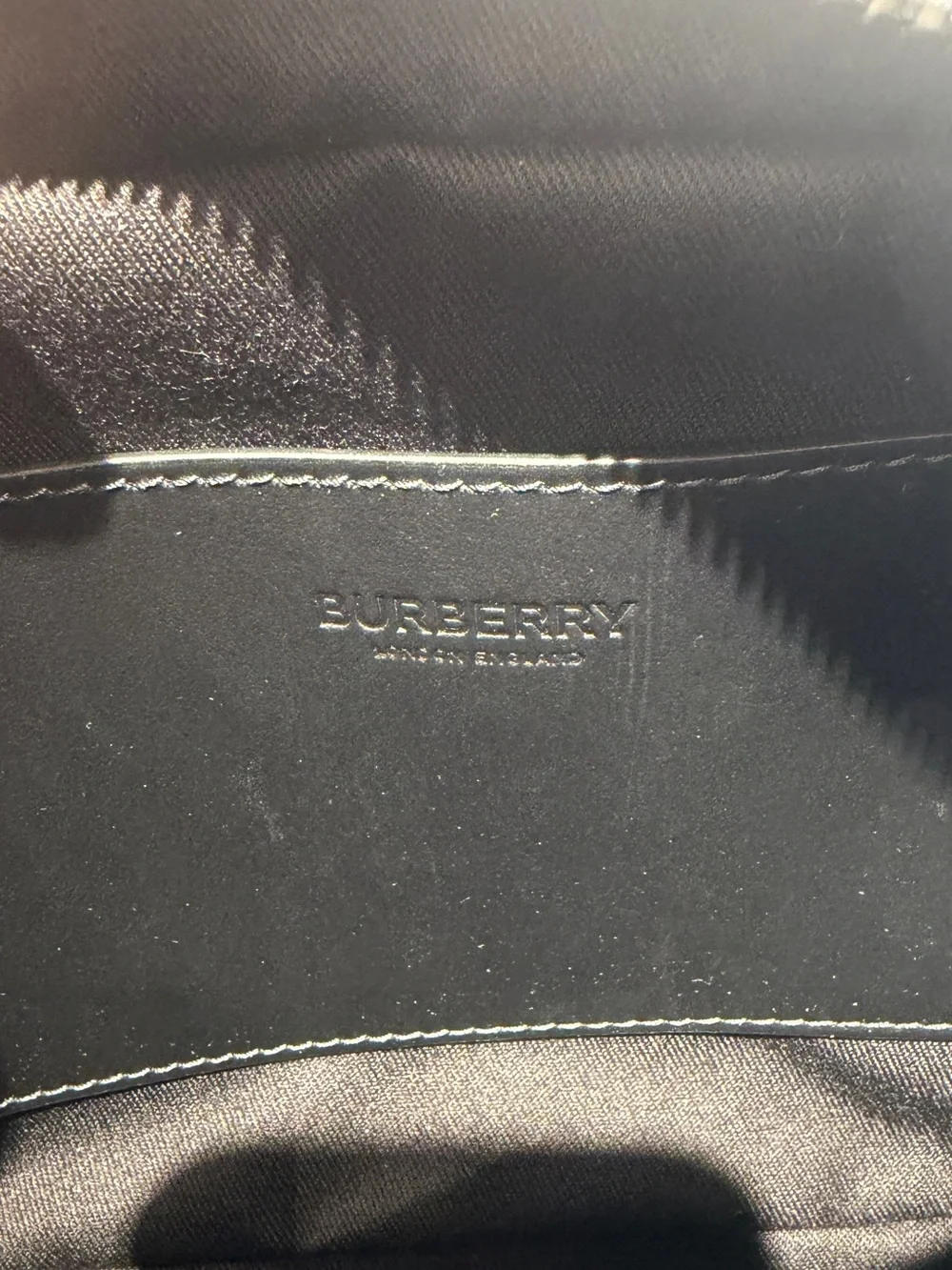 Burberry charcoal check