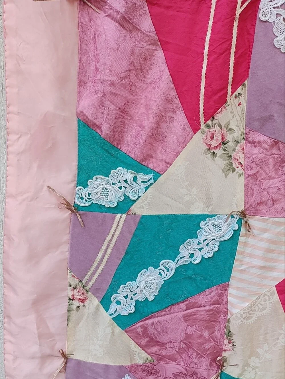 Hand Crafted victorian bright pink