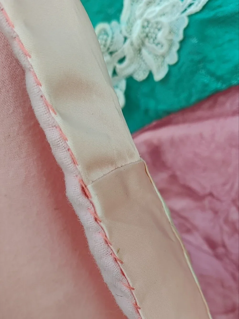 Hand Crafted vintage colorful soft