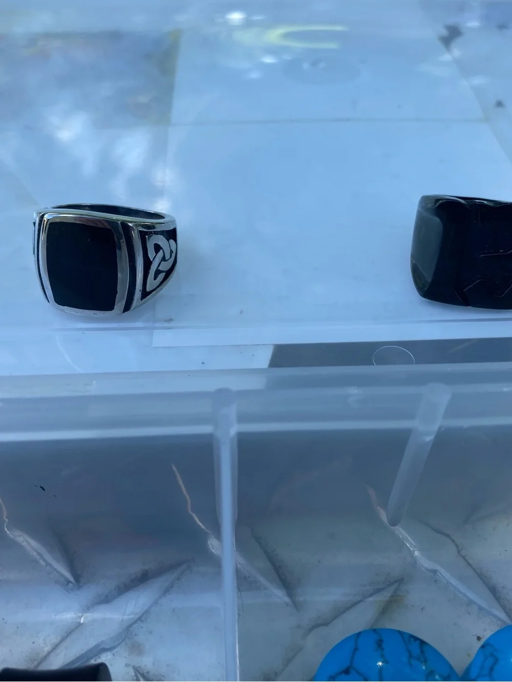 Plugs & tunnels /2 rings & a pendant