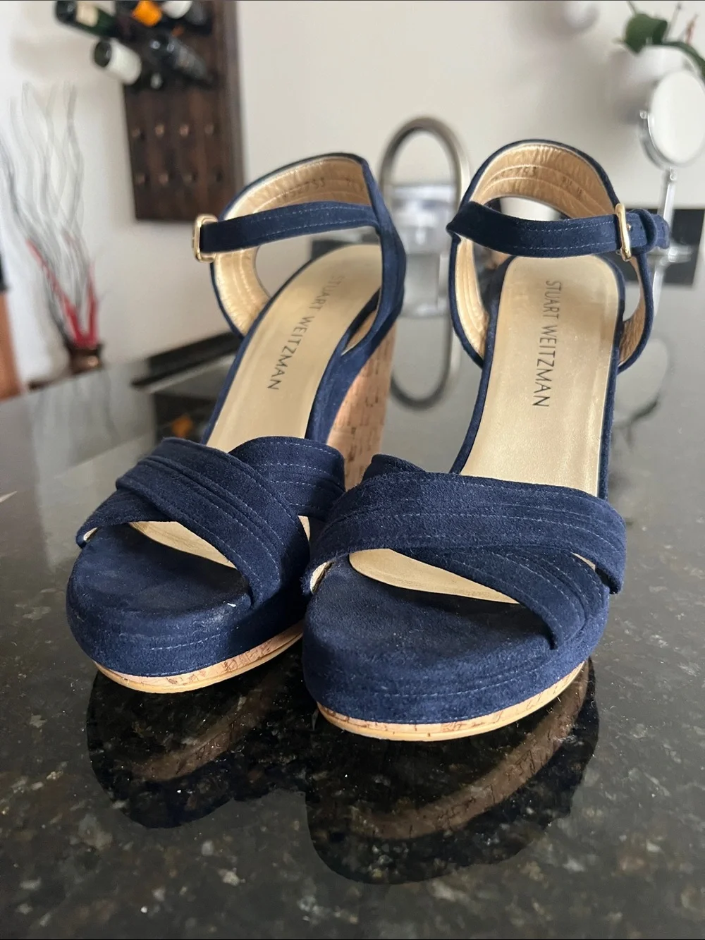 Stuart Weitzman chic navy