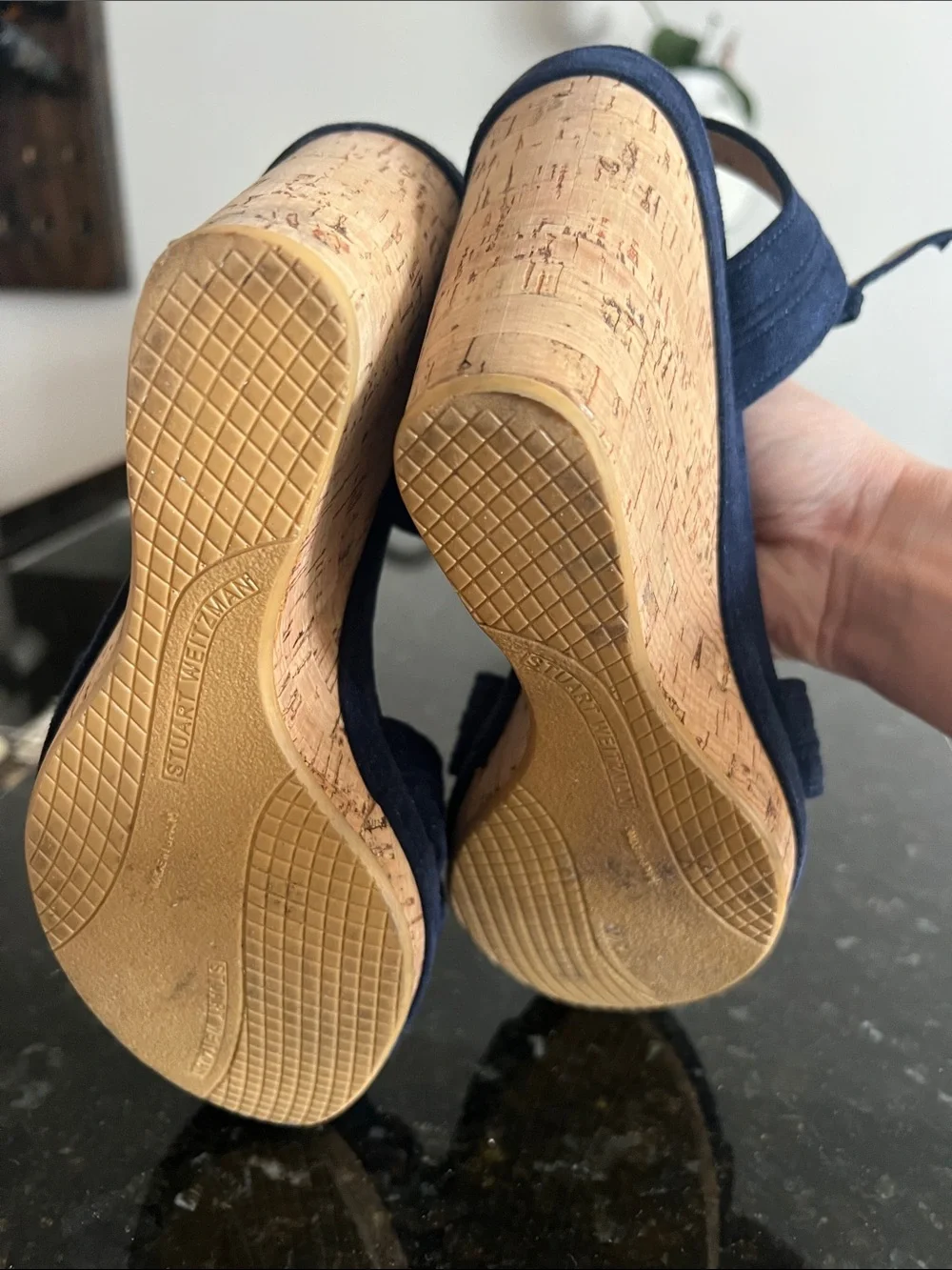 Stuart Weitzman chic navy