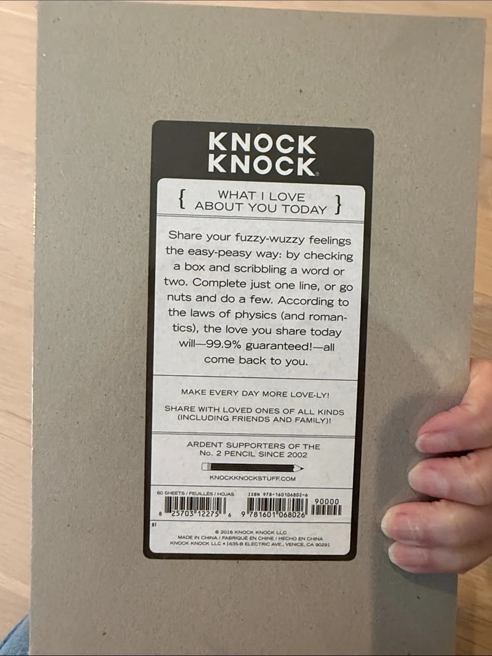 Knock Knock daily prompt