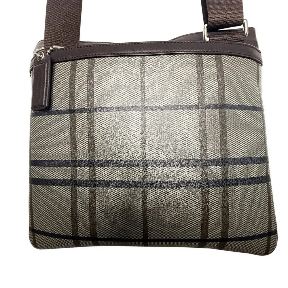 Coach authentic plaid