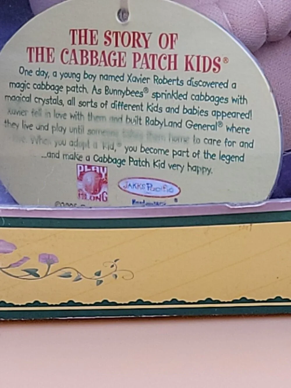 Cabbage Patch Kids 2005 Twin Babies Boy & Girl Blonde Blue Eyes