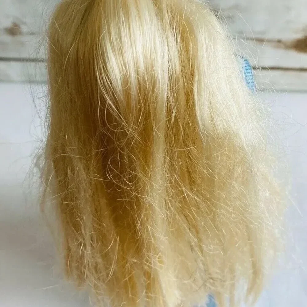 MATTEL BARBIE Doll Blond Hair Blue Eyes Blue Outfit 12