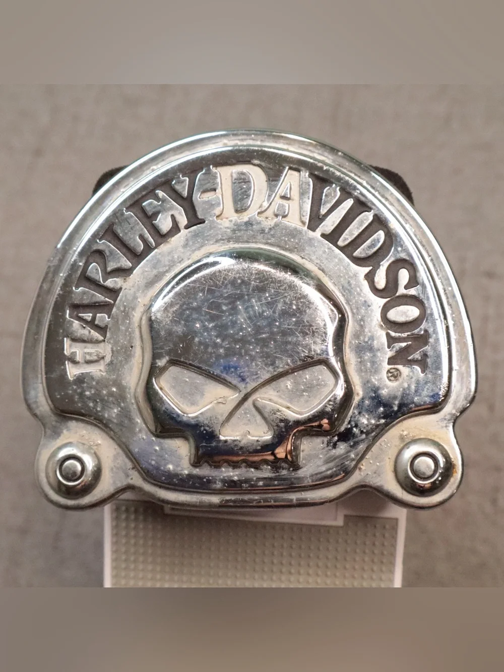 Harley-Davidson Willie G 3D Metal Tow Hitch Cover 2
