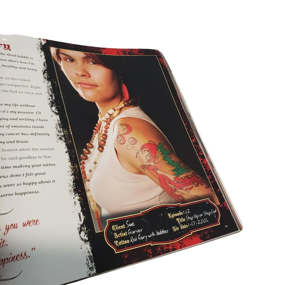 Miami Ink Marked for Greatness TLC Tattoo Book Kat Von D Ami James 2006