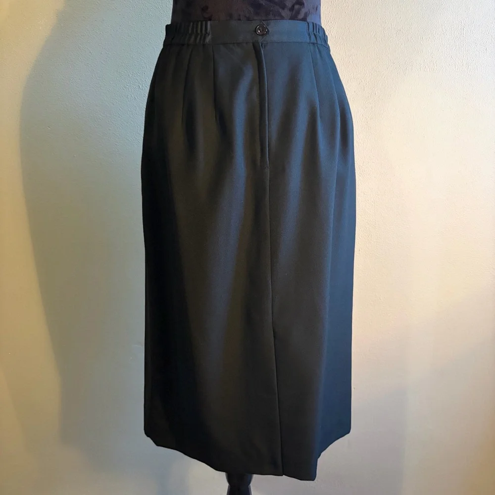 NWT Worthington 80s/90s Vintage Plaid Double-Breasted Skirt Suit Set 12 Career