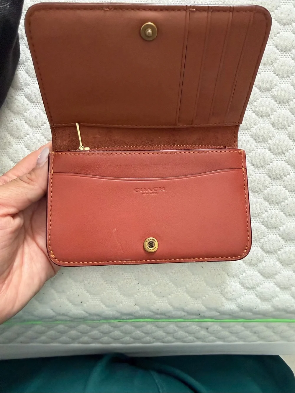 Coach card holder