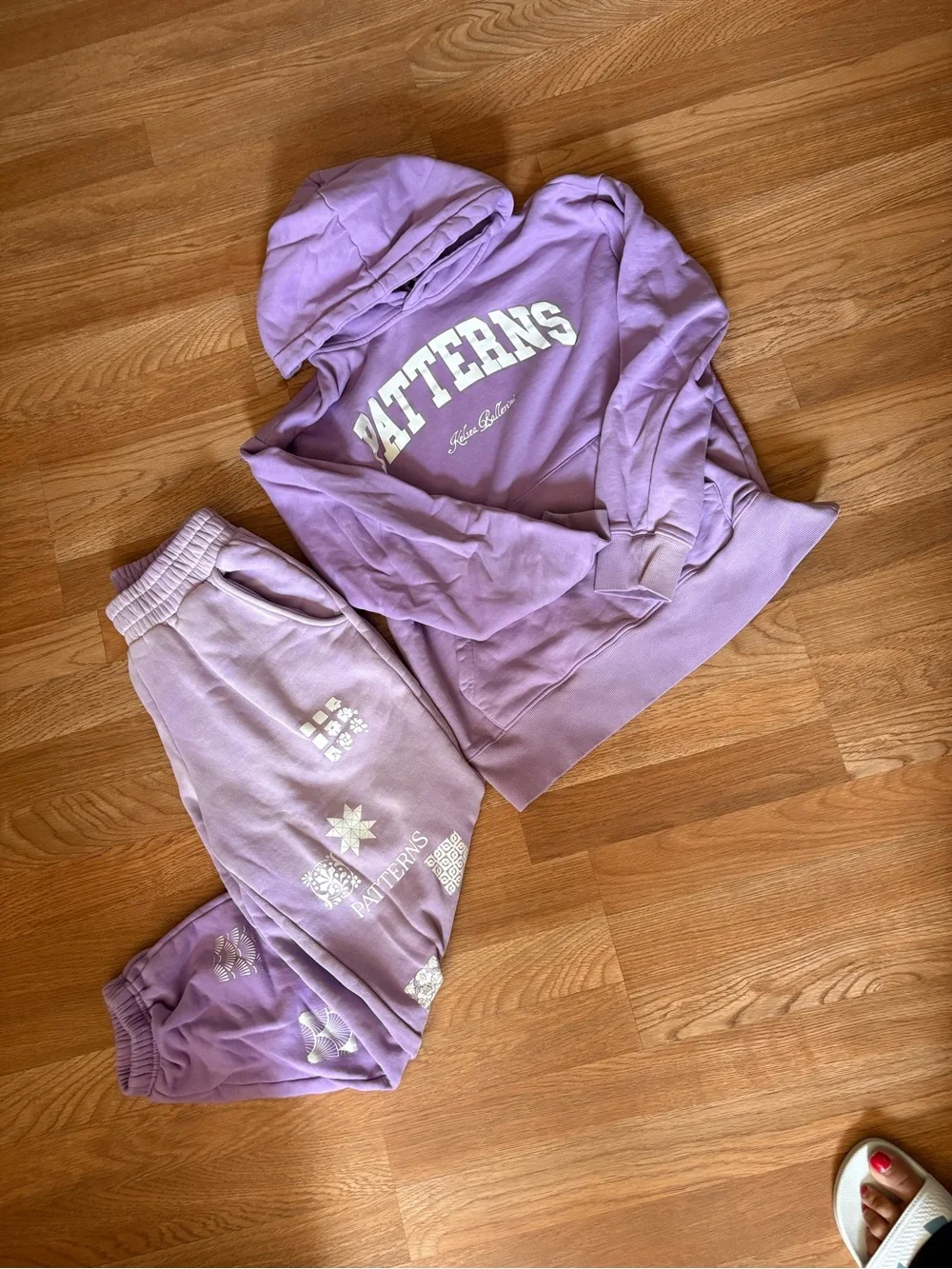 Kelsea Ballerini Patterns Lavender Hoodie & Jogger Set