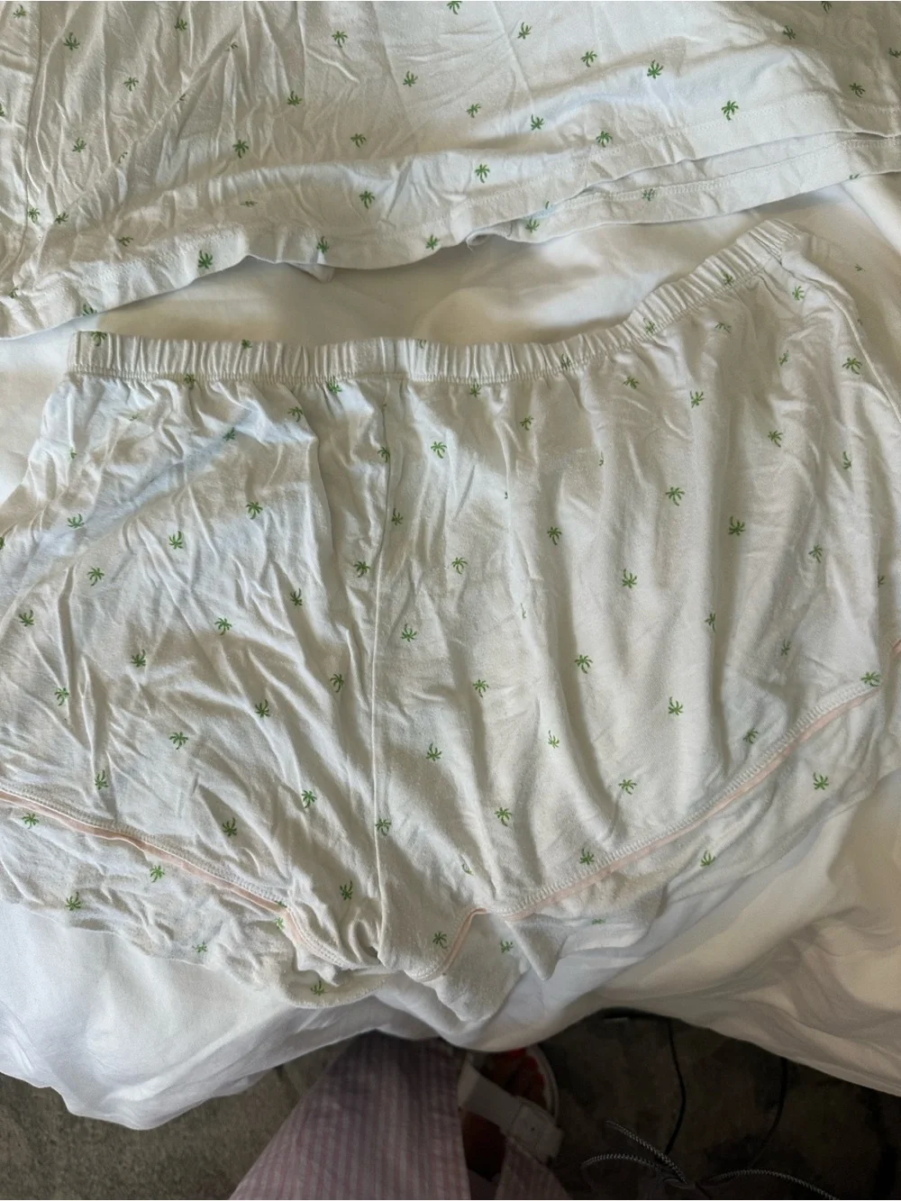 Eberjey Giving Palm Modal Short Pajama Set