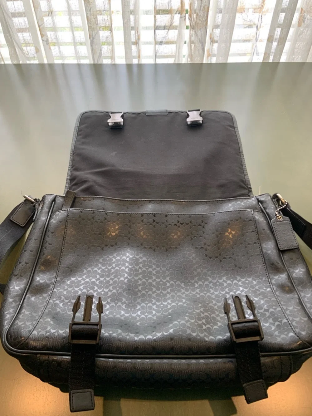 Coach Black Unisex Messenger Bag