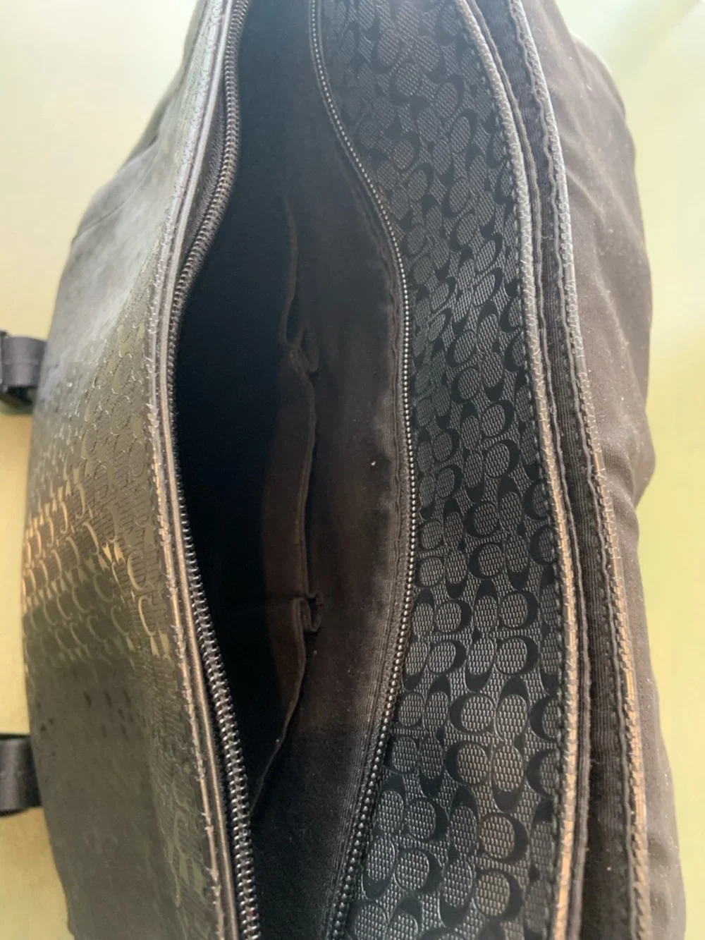 Coach Black Unisex Messenger Bag