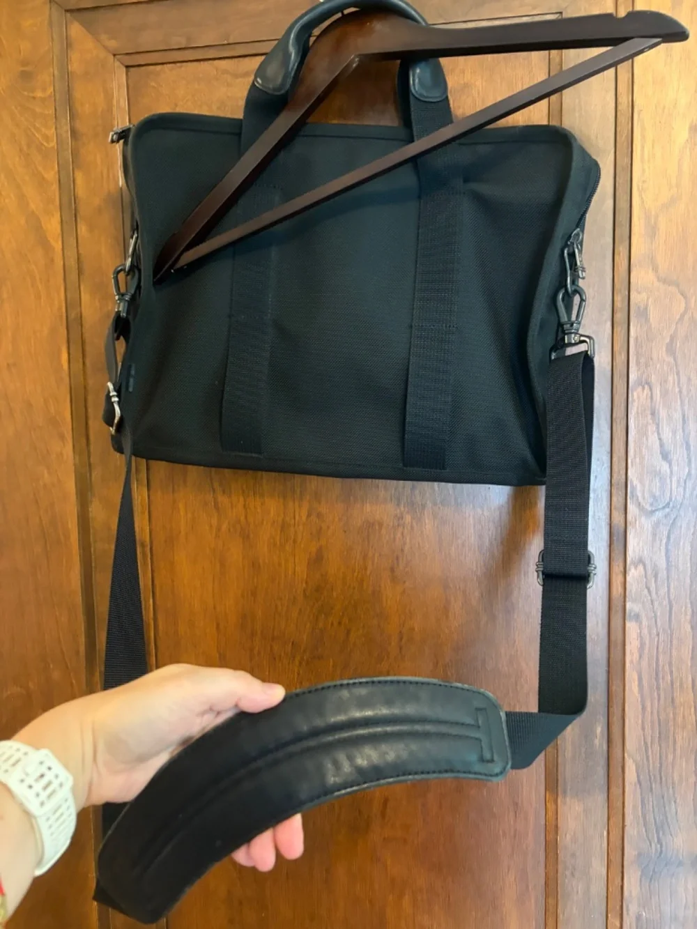 Tumi lots pockets