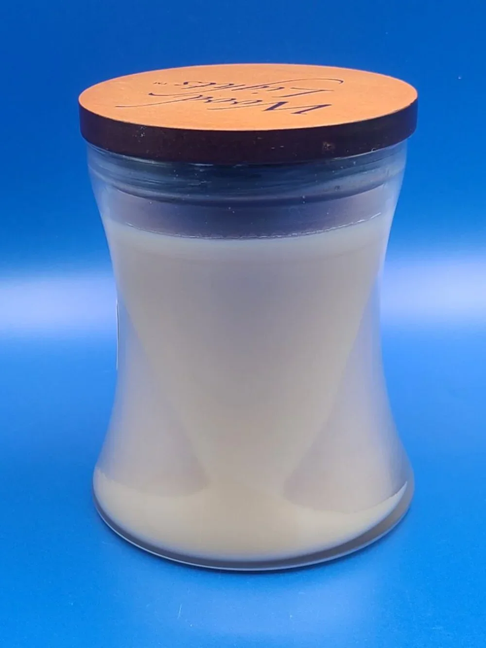Patriot Candles Wood Lights Vanilla Cedarwood Jar Candle 15 oz NEW