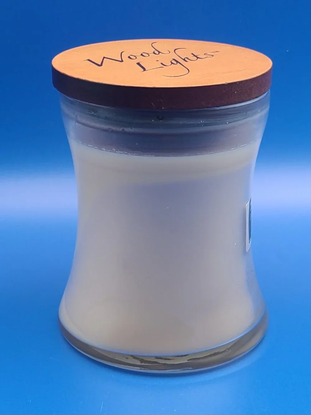 Patriot Candles Wood Lights Vanilla Cedarwood Jar Candle 15 oz NEW