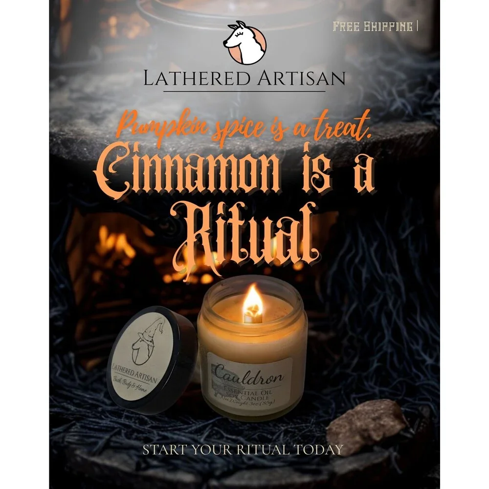 Cauldron | Essential Oil | 3 oz Jar Candle