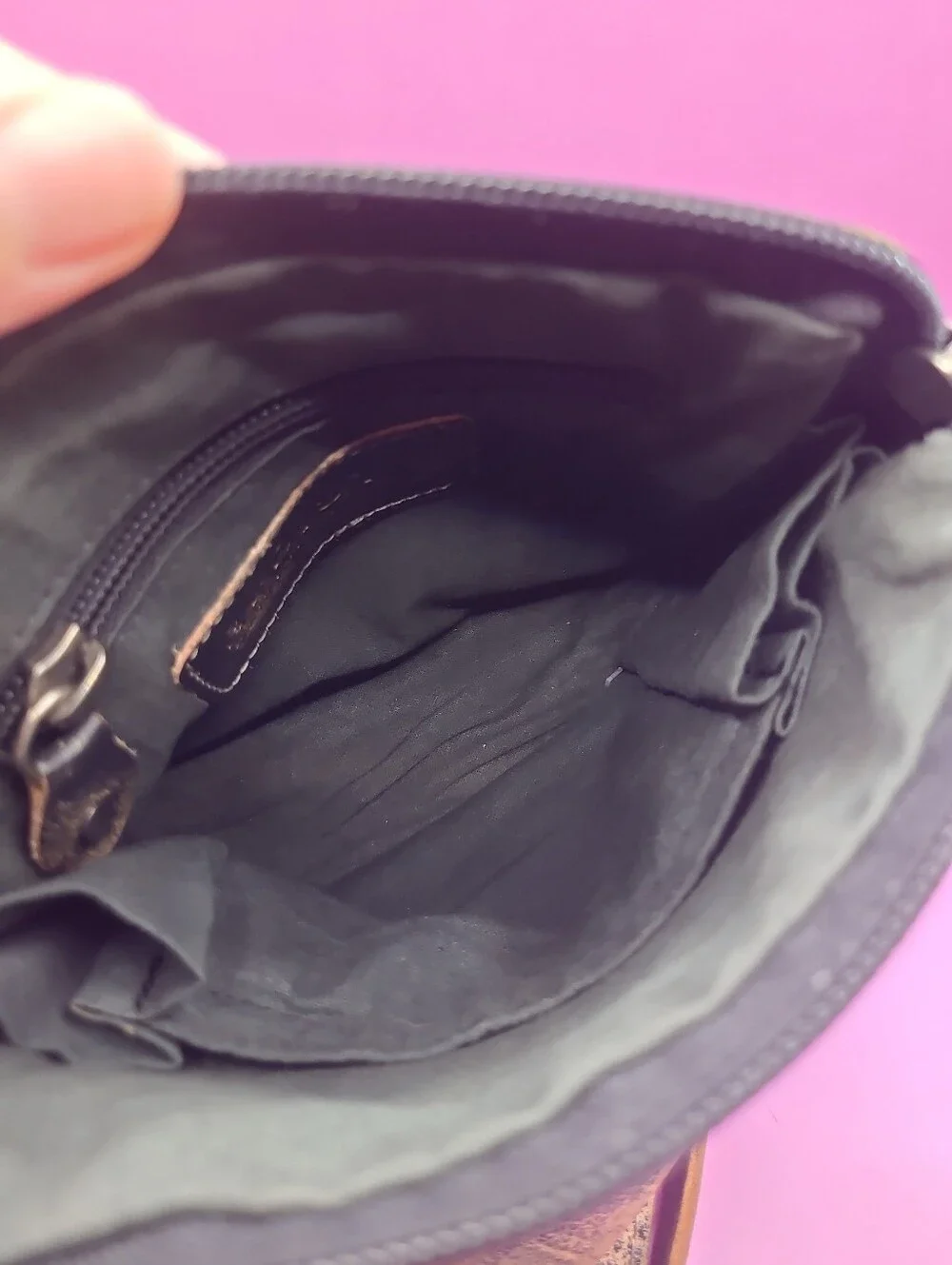 Bed|Stu Ventura Black Hand Washed Handbag Bed Stu Read Description