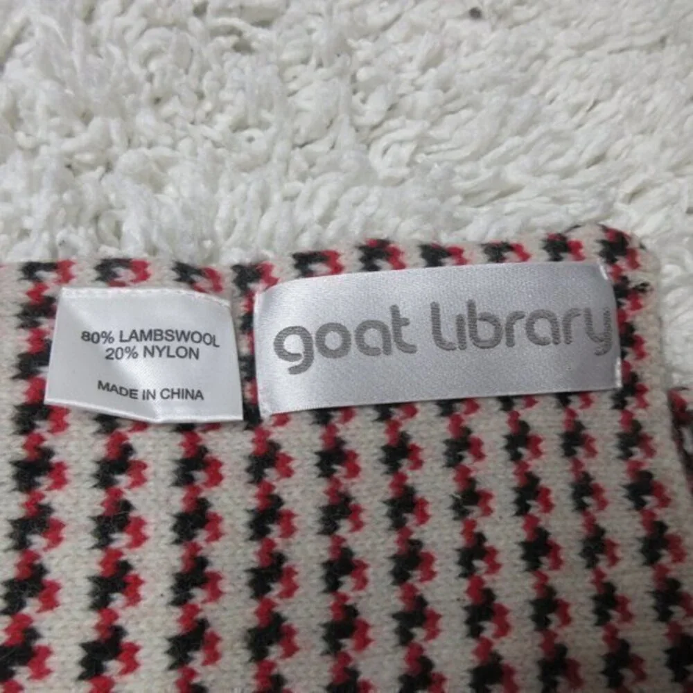 Goat Library lambswool blend scarf‎