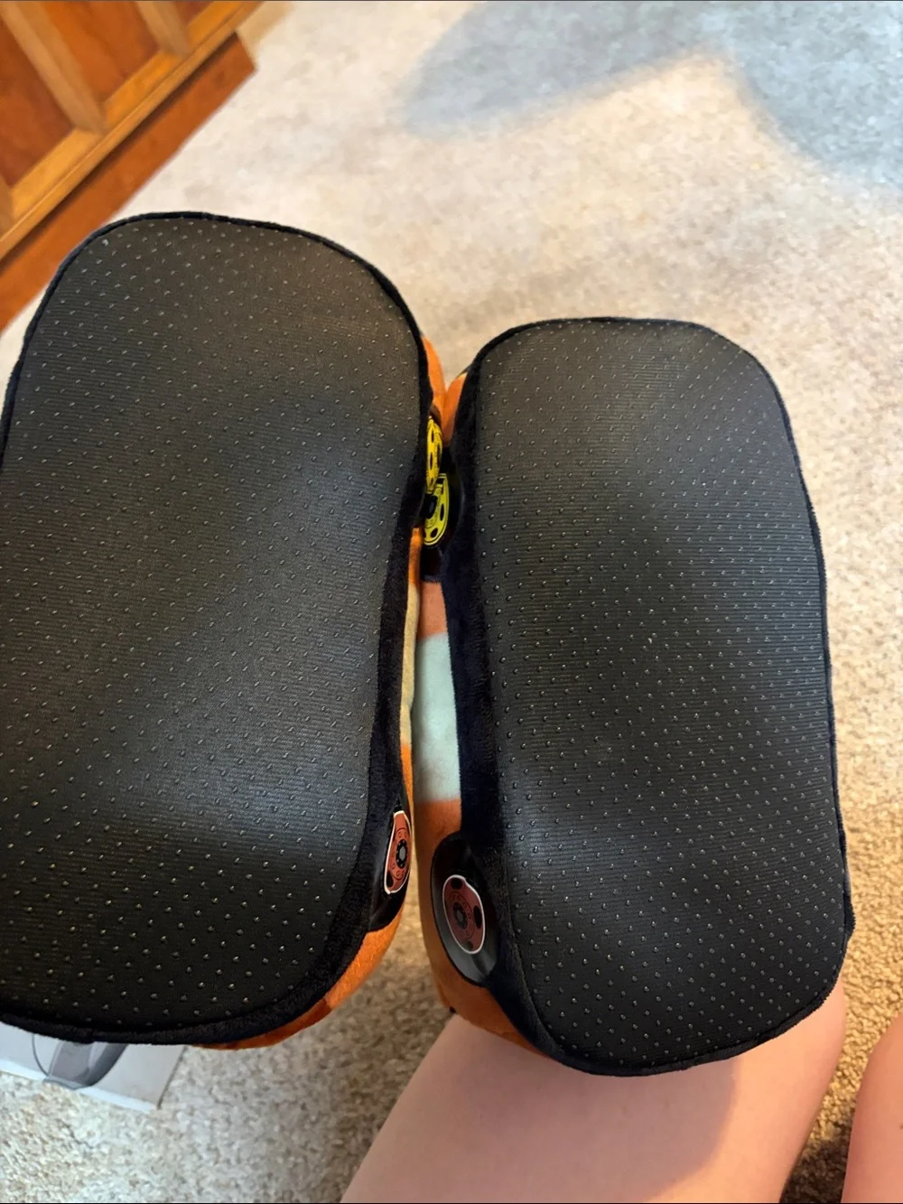 Disney Pixar Cars Tow Mater Kid's Slippers! Size L/XL